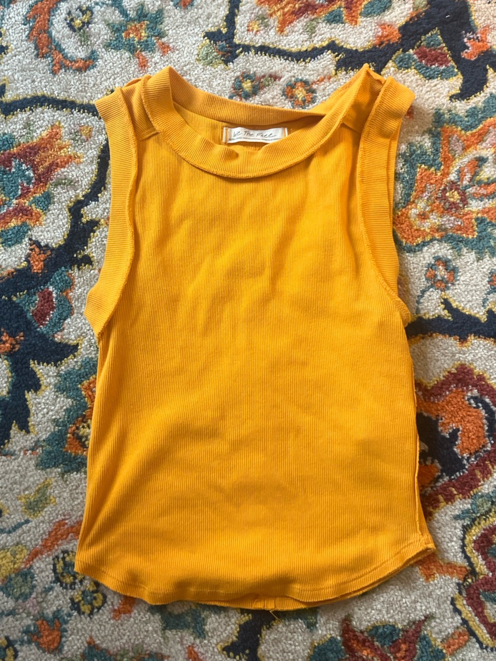 We The Free Kate Muscle Tank Clementine size XS